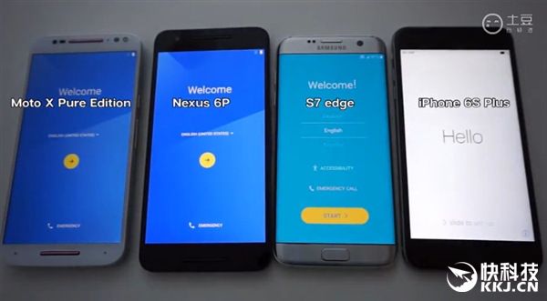 三星S7 Edge/iPhone 6s速度对比：结果太意外了！