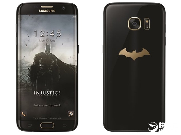 三星S7蝙蝠侠版发布：金色LOGO大亮