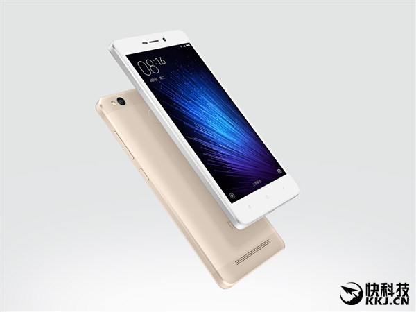 红米3X正式发布！4100mAh电池/八核/指纹识别