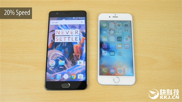 正面指纹PK！一加3对比iPhone 6S：Touch ID成渣！