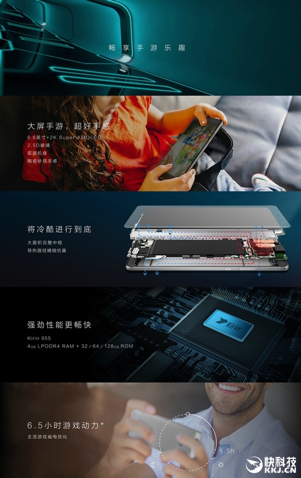 2299元！荣耀NOTE8正式发布：6.6寸2K AMOLED巨屏