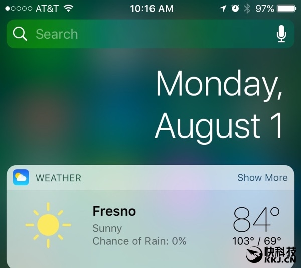 苹果发布iOS 10最新测试版：改进多！