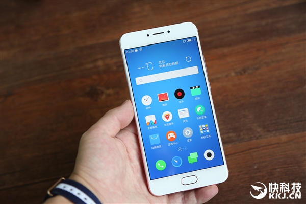 玫瑰金版魅族MX6图赏：有一丝淡雅