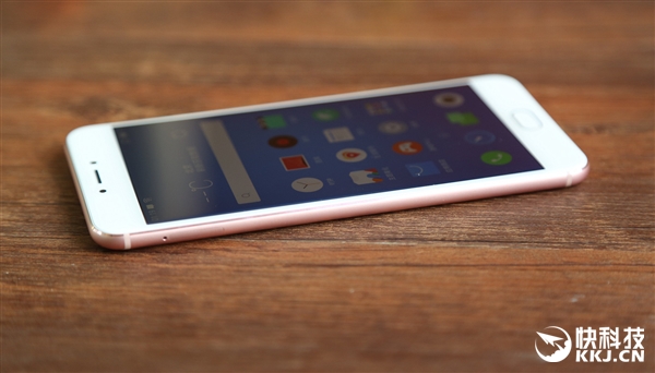 玫瑰金版魅族MX6图赏：有一丝淡雅