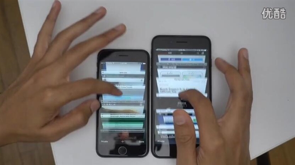 3GB iPhone 7 Plus挑战2GB iPhone 7速度对比：意外