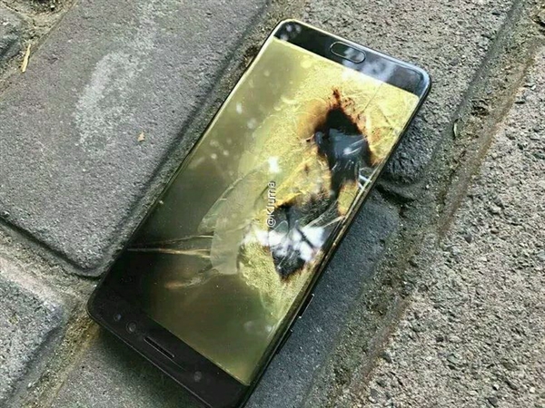 网曝苏宁国行Note 7爆炸：全面下架！