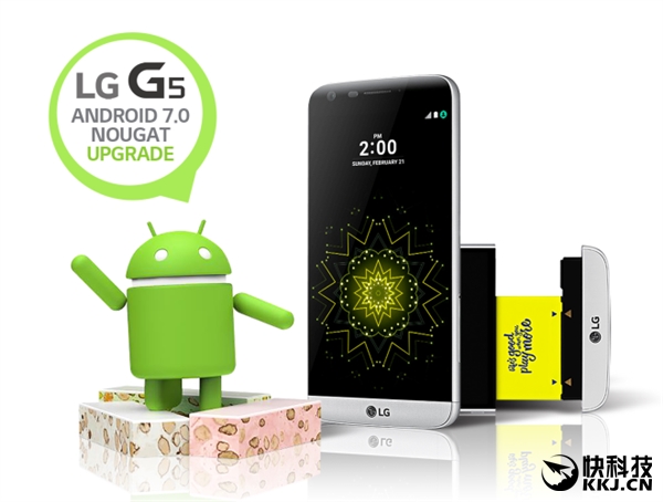 为老机推送安卓7.0正式版 LG G5全球第一个达成：赞！