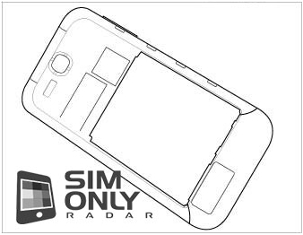 Samsung Galaxy Note 3 Sketch Rear