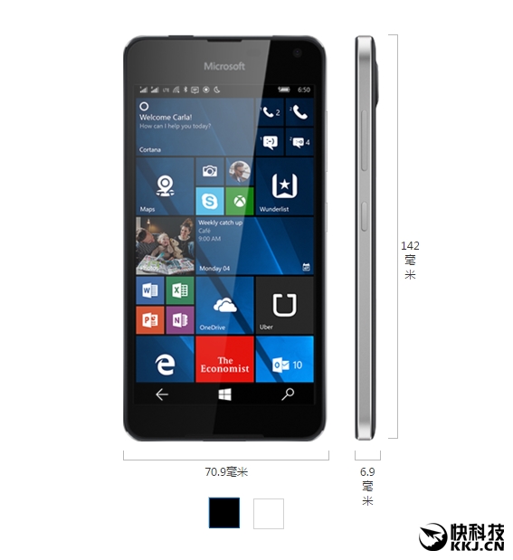 微软Lumia 650国行上线：参数党哭瞎！