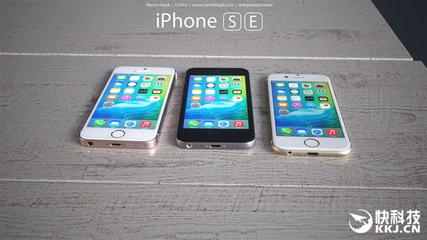 4寸iPhone 5SE外形就是这样了：漂亮又有爱！