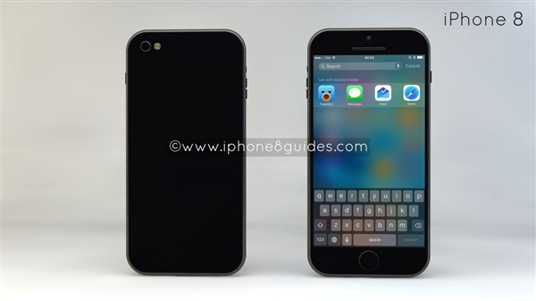 iPhone 8概念设计：心凉半截
