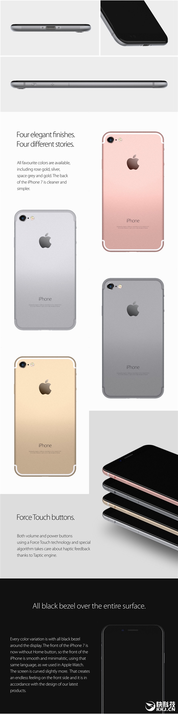 iPhone 7全新概念设计：耳机充电30秒 可用10分钟