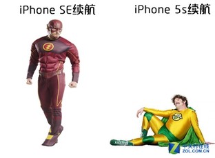 iphoneSE对比5s续航 