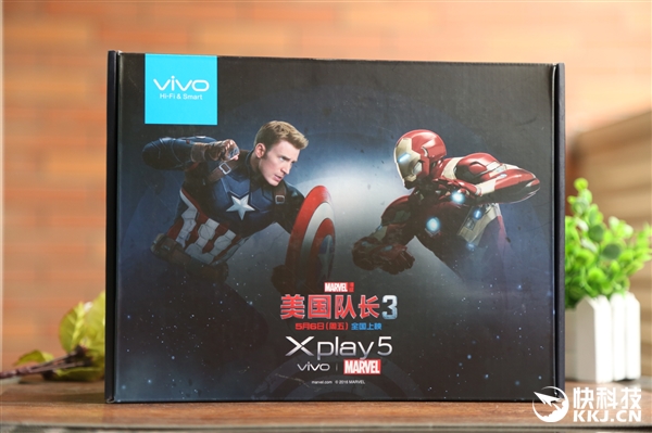 帅爆！《美国队长3》定制Xplay5旗舰版图赏