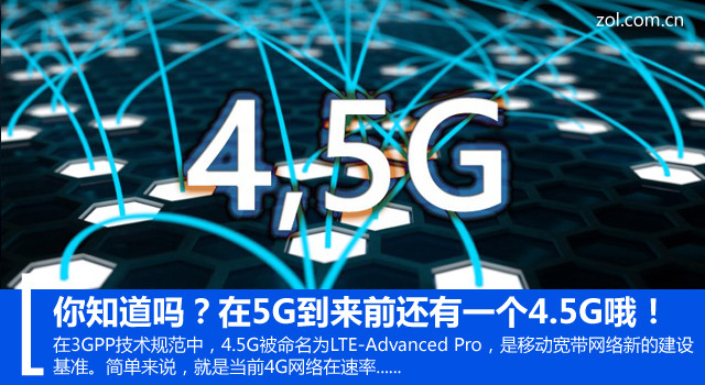 你知道吗？在5G到来前还有一个4.5G哦！ 