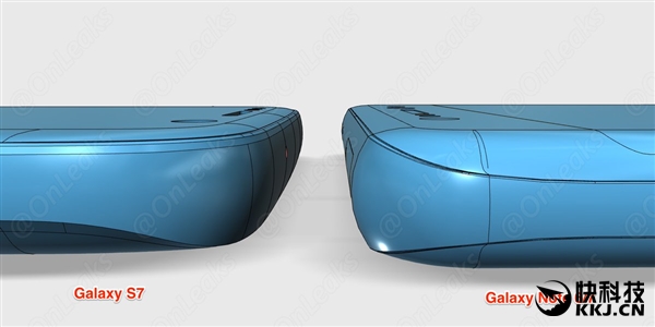 三星Note 7细节大曝光：摄像头微微凸起