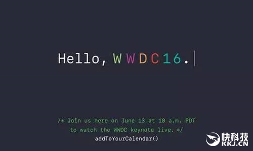 苹果WWDC 2016一张图看懂：iOS 10领衔四大系统更新