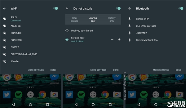 Android 7.0取消通知栏Wi-Fi、蓝牙一键开关：用户翻脸