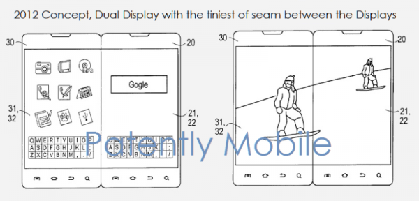 主辅协作多能 三星新双屏幕手机专利曝光 