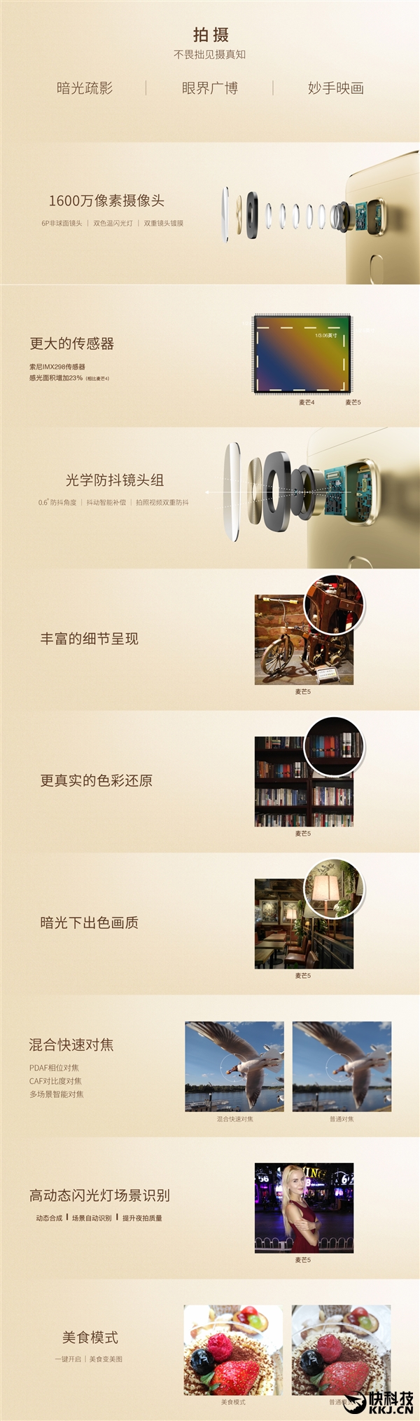 2399元全网通！华为麦芒5正式发布：首款4K录像