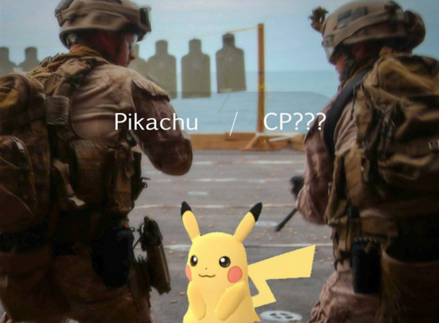 《精灵宝可梦GO》成功打入美军内部 