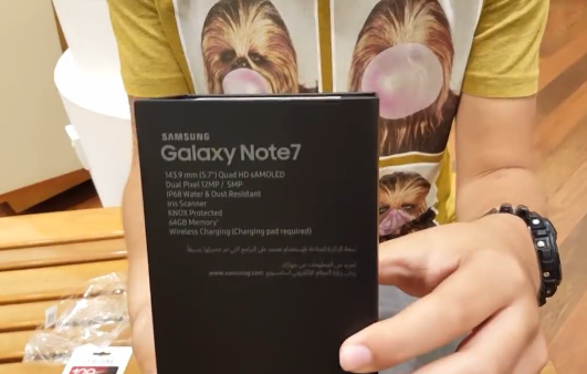 约合5426元 三星Note 7迪拜现已开卖 