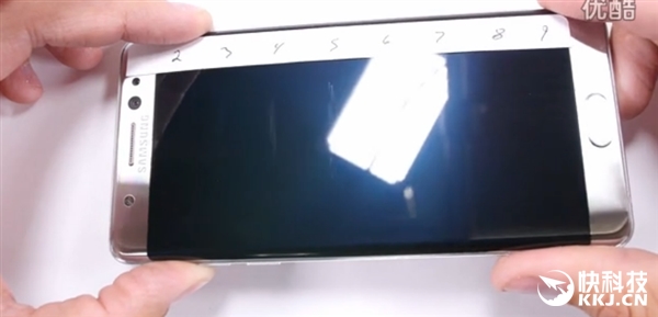 超不耐刮？三星Note 7第五代大猩猩屏幕测试：真相了