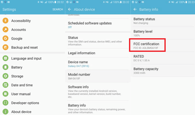上市不远 三星Galaxy On7再获FCC认证 