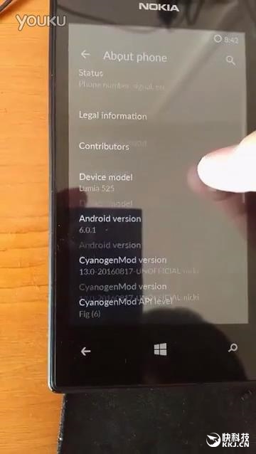 Lumia 525成功刷机安卓6.0：安兔兔跑分1万4 接近小米2