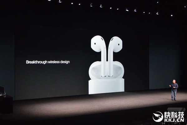 iPhone 7必备！苹果发布无线耳机AirPods：1288元
