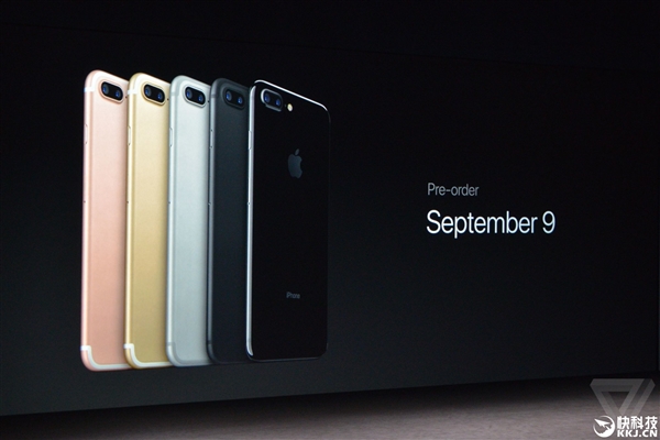iPhone 7/7 Plus正式发布！良心升级