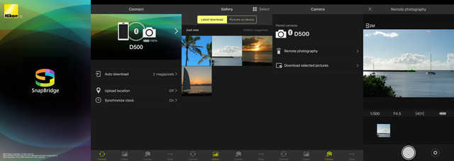 蓝牙传照片 尼康SnapBridge登录iOS系统 