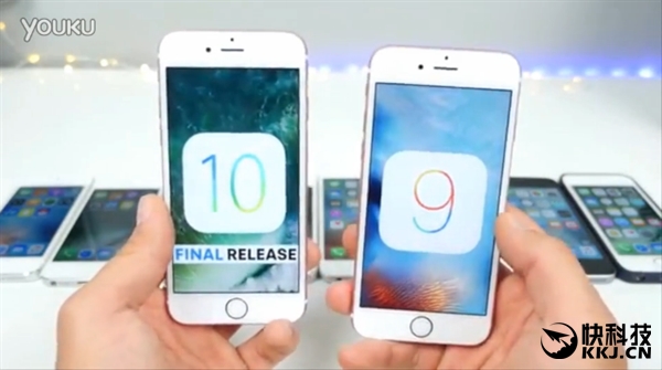 对比iOS 9.3.5！各代iPhone升级iOS 10速度体验