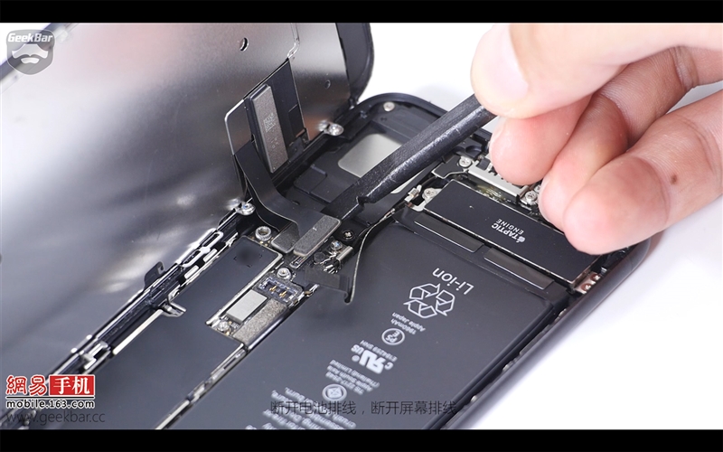 iPhone 7详细拆解：电池1960mAh良心 2G+128G TLC