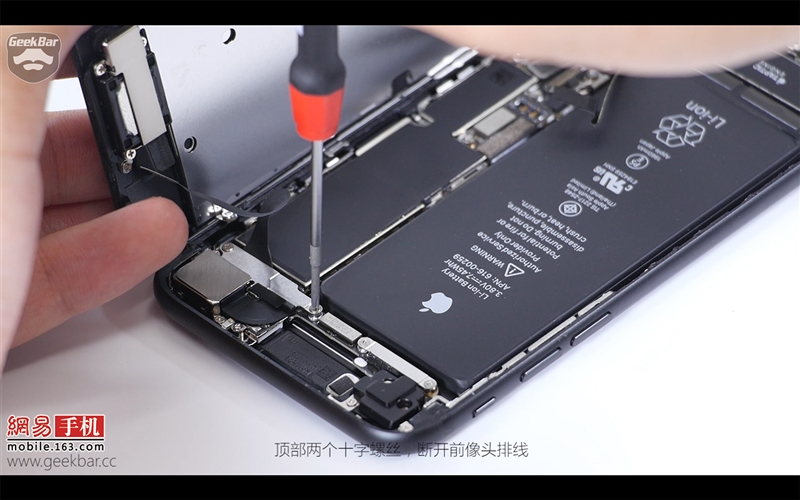 iPhone 7详细拆解：电池1960mAh良心 2G+128G TLC