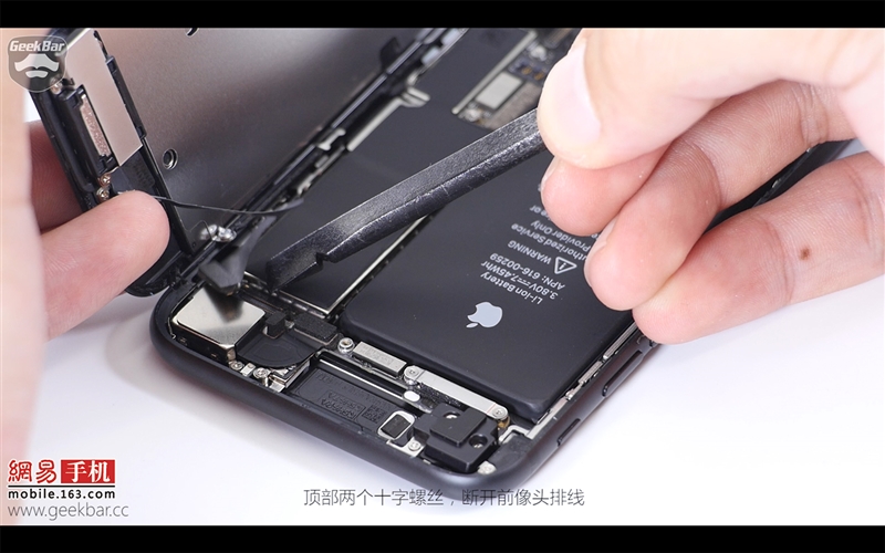 iPhone 7详细拆解：电池1960mAh良心 2G+128G TLC