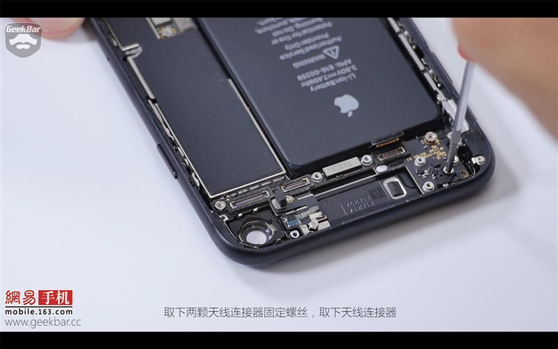 iPhone 7详细拆解：电池1960mAh良心 2G+128G TLC
