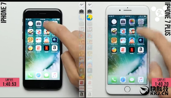 1GB内存差距多大？iPhone 7/7 Plus速度对比：真相了