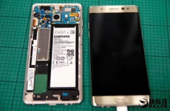 Note 7/iPhone 7电池被针扎加压后会怎样？可怕