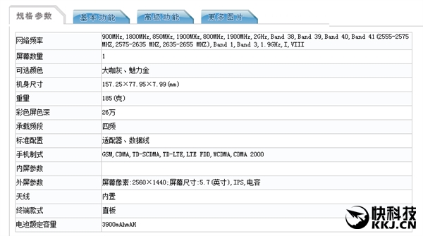 乐视新旗舰X850入网：2K+骁龙821+1300万双摄