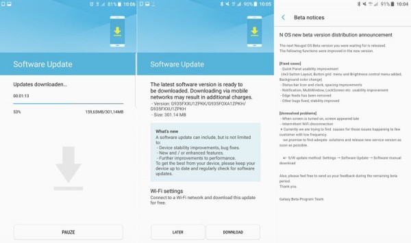 英国Galaxy S7用户获Android 7.0更新 