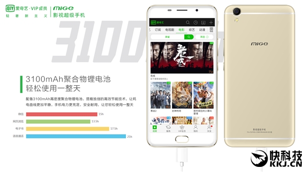 2699元！爱奇艺手机来了：VIP黄金会员特权