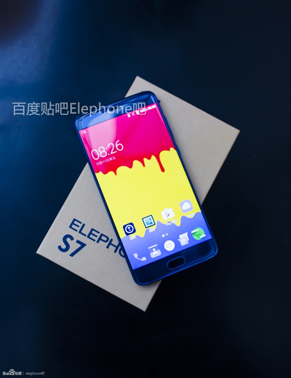 抄哭三星！大象Elephone S7真机照：sao得不行