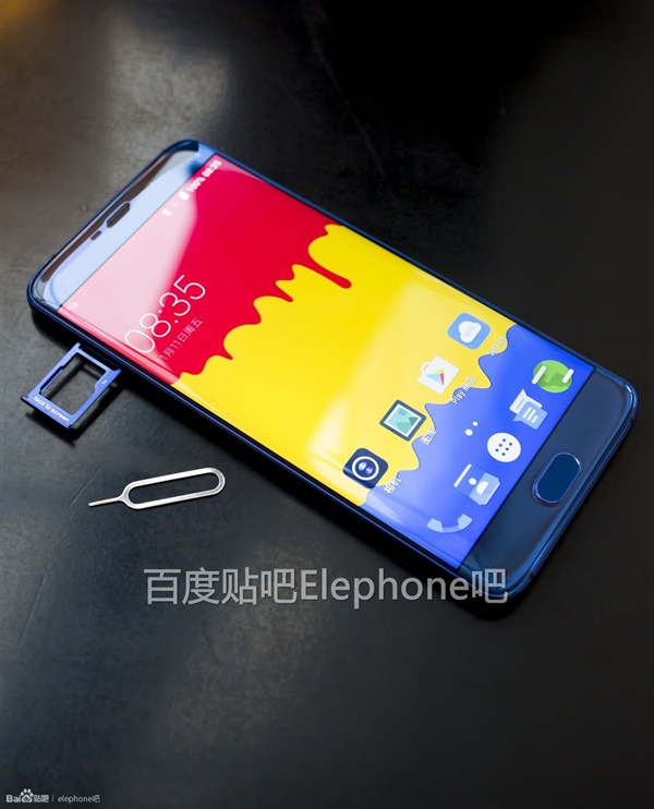 抄哭三星！大象Elephone S7真机照：sao得不行