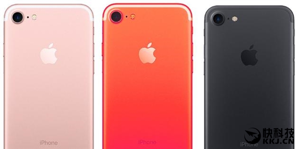 中毒！4款新iPhone齐曝光：7S/7S Plus增红色版