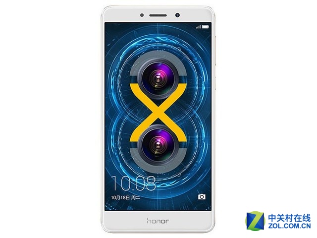 华为荣耀畅玩6X 典雅灰 3GB+32GB 全网通标配版 非合约机 